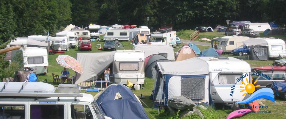 Campingplatz Jeder kann sich seinen Platz selber aussuchen
